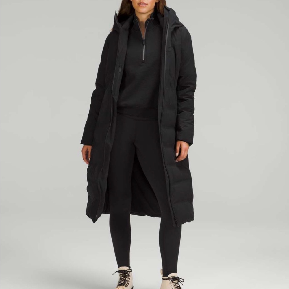 Lululemon Sleet Street Long
Jacket - black size 6